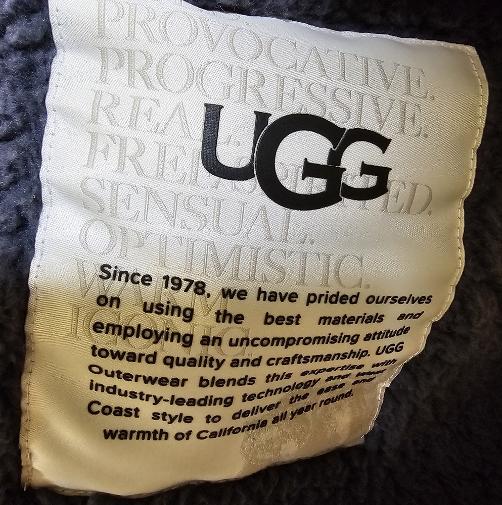 NWOT UGG Nori Oversized Coat- Faux Fur - Picture 10 of 17